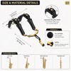 Saxophone Shoulder Strap for Comfortable Playing – Adjustable PU Leather
