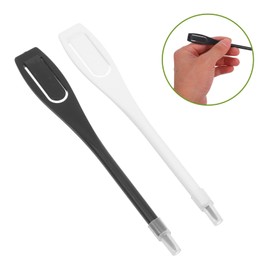 Totority 40Pcs Golf Scoring Pencils Durable Writing Tools for Golfing Practice and Competitions Smooth Writing Lightweight Wear Design Black White Colors