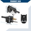 Hihaha 6E5-24305-06-00 Marine Boat Engine Fuel Line Connector Fittings for