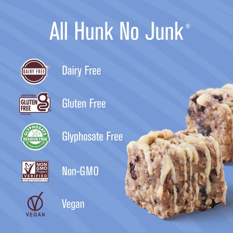 Heavenly Hunks Blueberry Lemon Drizzle - 5oz Bag (6 Pack)