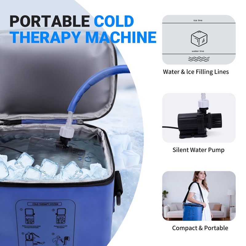 Ice Machine for Knee After Surgery, Cold Therapy Machine for