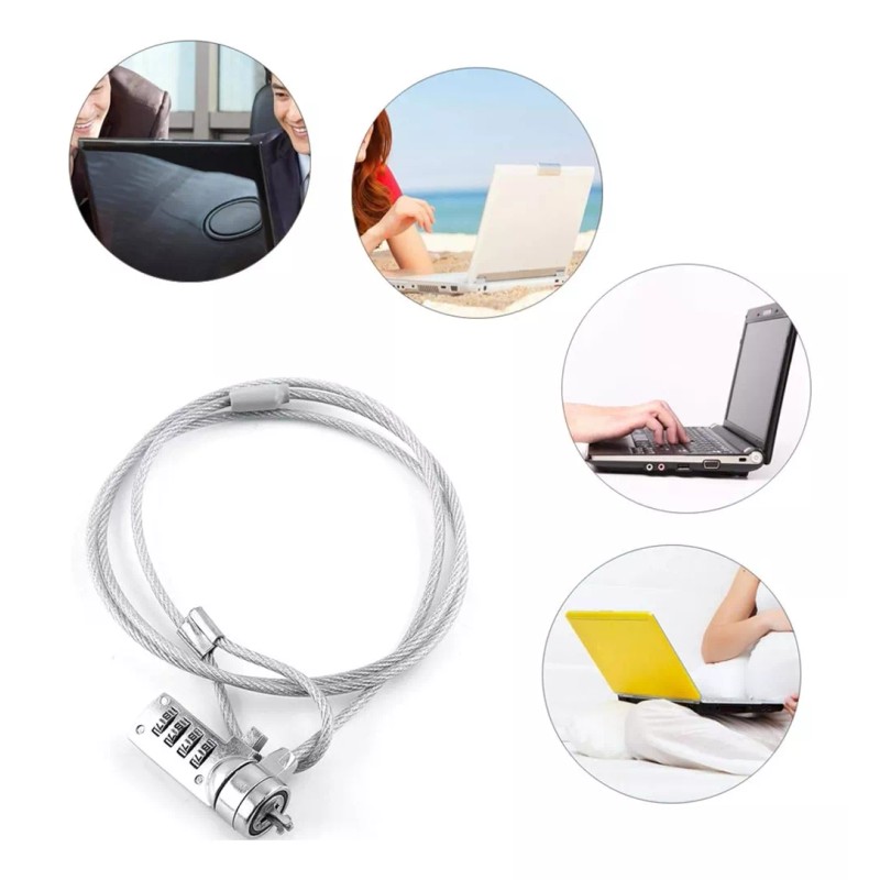 Maíz Candado Laptop Computadora Seguridad Proteccion Antirrobo