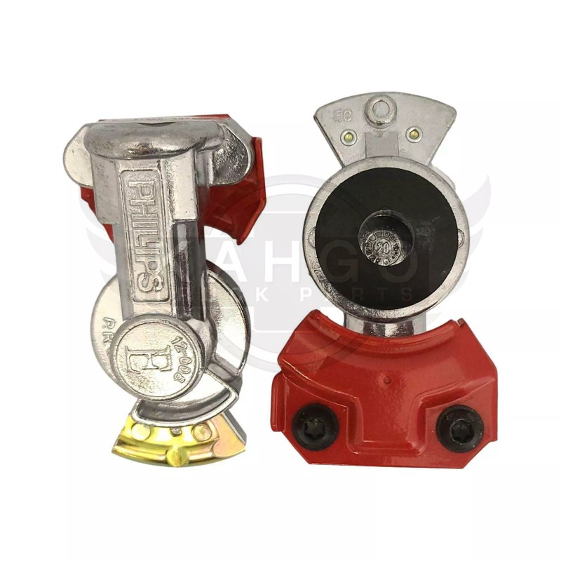 Phillips X2 Genuine Phillips Red/Emergency Straight Mnt Std Gladhand 12-008