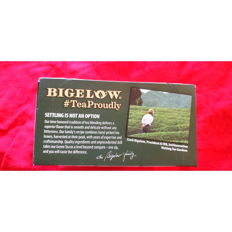 BIGELOW 2 PACK BIGELOW MATCHA GREEN WITH TURMERIC (18 BAGS