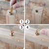 20-Set Furniture Connector Bolt Kit – Wood Furniture Fastener Set