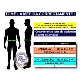 Ortopedicos Medica Plus 20cm Faja Para Colostomia Ileostomia Con Funda Para Bolsa