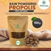 Pure Propolis Powder (100g) 100% Natural. Direct Propolis from Beekeeper.