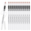 Ownest 12 Pcs White Eyeliner Highlighter Pen, White Pearl Eyeliner