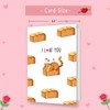 IDU Cute Cat Valentines Day Gifts Card for Husband Boyfriend