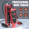 Underground Wire Locator, Underground Cable Locator with Rechargeable 1100mAh Battery,
