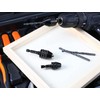 RZJZGZ 3 Pcs Keyless Drill Chuck Bit 1/4 Inch Hex
