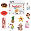 BioSwiss Bandages, Assorted Animal, Fun, and Food Shaped Self Adhesive