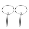 GOTOTOP Bonnet Pin Lock Kit, 2 Pieces Quick Release Splint