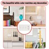 Bates- Combination Wall Plate, 2 Pack, 3-Toggle/1-Decorator, White Light Switch