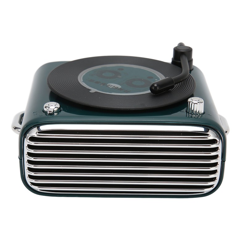Bluetooth 5.0 Speaker Vinly Record Player Style Old Fashioned Classic