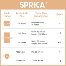 SPRICA Round Jacquard Tablecloth 160cm Water Resistance Solid Colour Table Cover, Water Ripples Pattern Design, Machine Washable, Diameter 160cm, Beige