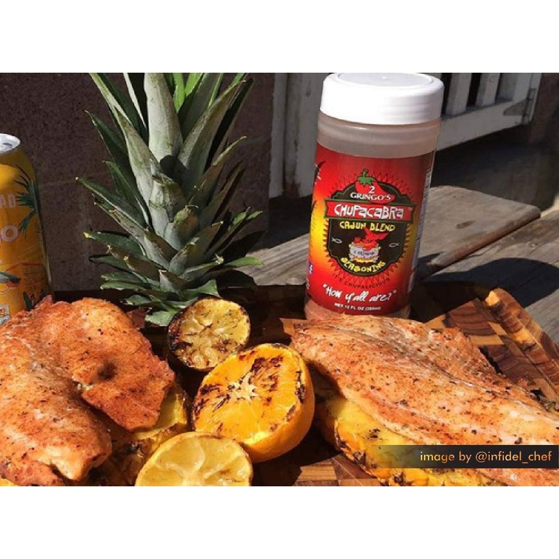 2 Gringos Chupacabra Cajun Seasoning Blend, 25 Ounces