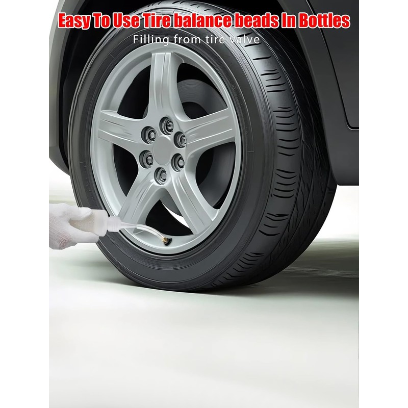 E-SDS Tire Balance Beads 4 oz x 8, Tire Beads