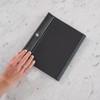 Rillstab A5 Querformat Tisch-Flipchart – 4 Ringe, 10 Taschen, 20