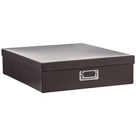 Pioneer Photo Albums Photo Storage Box, Paper, Dark Brown