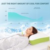 HKYLRAN Luxury Hotel Cooling Pillow for Sleeping,Medium Firm Shredded Memory