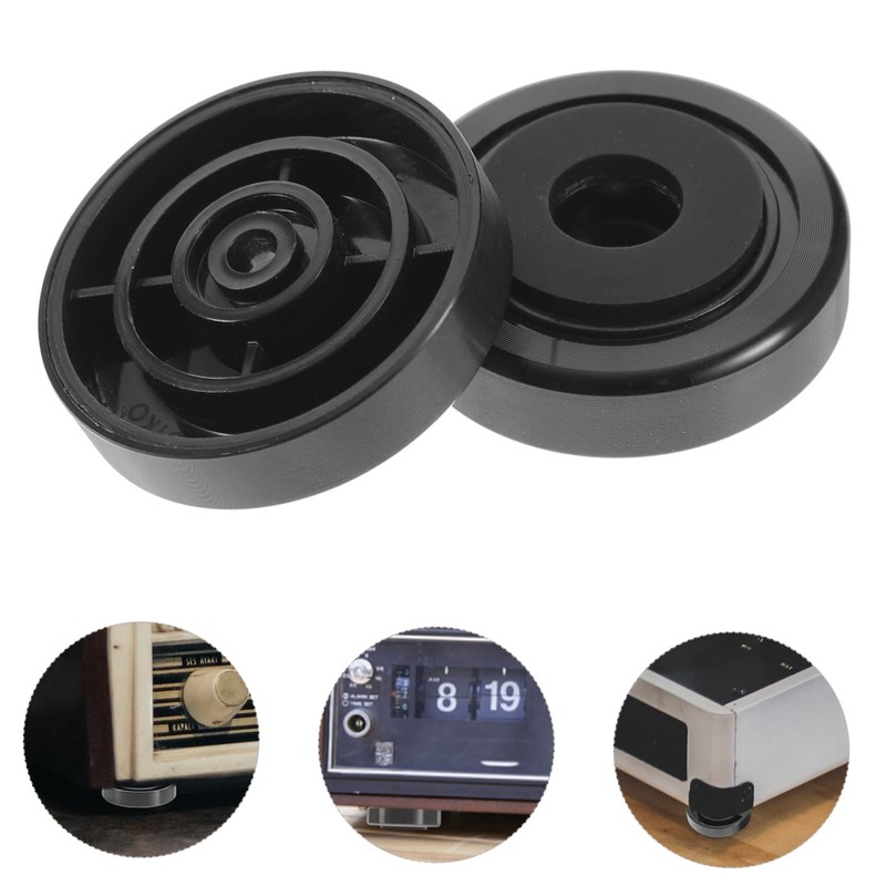 LABRIMP 4Pcs Speaker Isolation Feet HiFi Vibration Absorber Pads for