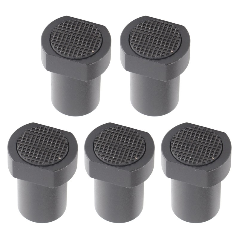 5PCS 20mm Bench Dogs Aluminum Alloy Workbench Brake Inserts Woodworking