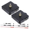 Gadpiparty 2 Sets Silent Clock Movement Kits Replacement DIY Clock