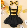 AGQT - Disfraz de abeja para bebé y niña, talla