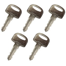 5 Pack Ignition Keys for Ditch Witch JCB Heavy Equipment 45501, 105-1790, 701 (5)