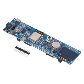 ESP8266 Clock Module Development Board with 0.96in OLED Display 18650 Battery Holder