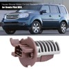 Blower Motor Resistor, Rear A/C Heater Blower Motor Resistor Fan