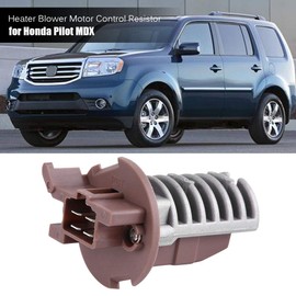 Blower Motor Resistor, Rear A/C Heater Blower Motor Resistor Fan Resistor Replace Fit for ACURA MDX 2001-2006/ HONDA PILOT 2003-2008 79330-S3V-A51
