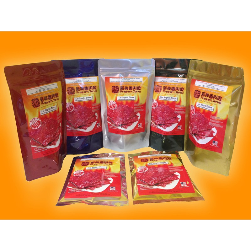 Variety Pack #1 Pork and Beef Jerky (Original Flavor -