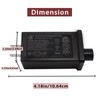 2000mA Replacement Adaptor for 8-12ft Yard Inflatable, 2A 12V Adapter