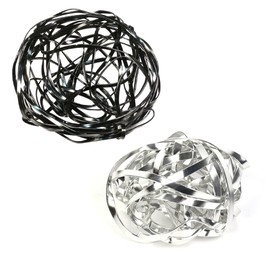 Felimoa Flower Clip, Ikebana Arrangement, Transformable, Vase, Approx. 9.8 ft (3 m), Approx. 16.4 ft (5 m) (Set of 2)