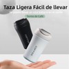 Vaso Térmico de Acero Inoxidable, Termo para Cafe de 400ml,