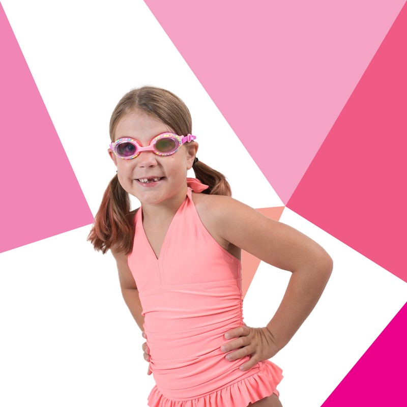Bling2o - Candy Hearts girls swimming goggles (Hugs & Kisses