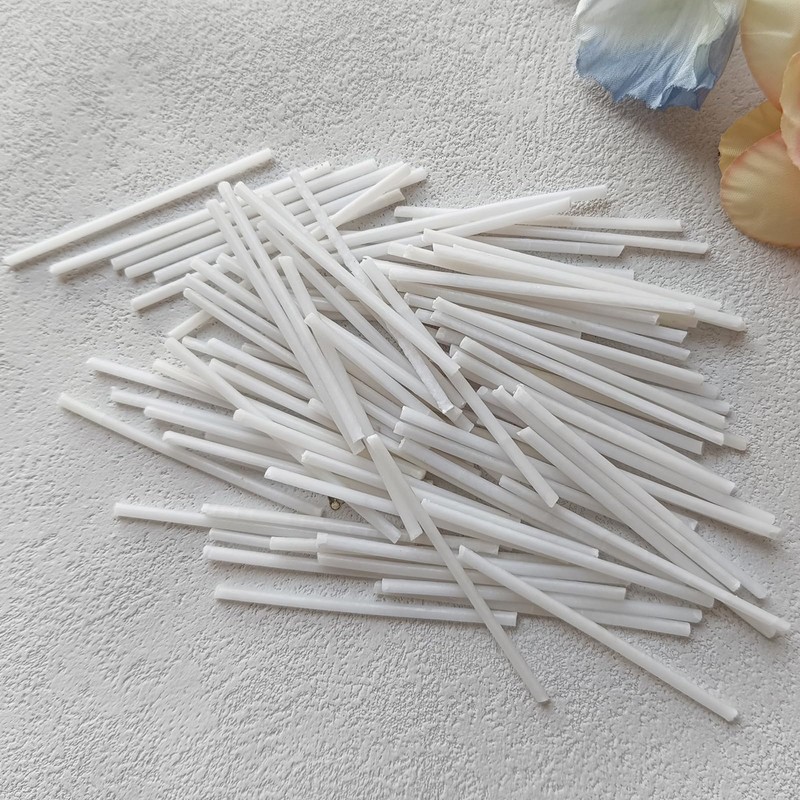 500-Pack Pearled Candle Cotton Wicks for Sand Candles Making -