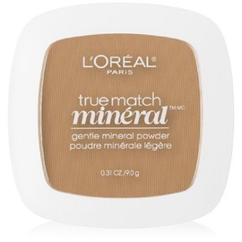 L'Oreal Paris True Match Mineral Pressed Powder, Sun Beige, 0.31 Ounce