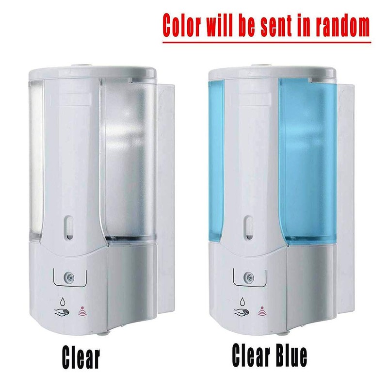 450mL Touchless Automatic Soap Dispenser Wall-Mounted Infrared Sensor Soap Shampoo