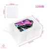 COLORBIRD Nail Wipes, Uncured Gel Wipes, Gel Nails, Non-Pilling Brush