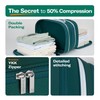 Branden Compression Packing Cube, Small, Green | Travel Essentials l
