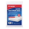 PROWEE 2 Pack Queen Size Mattress Bag Clear Mattress Storage
