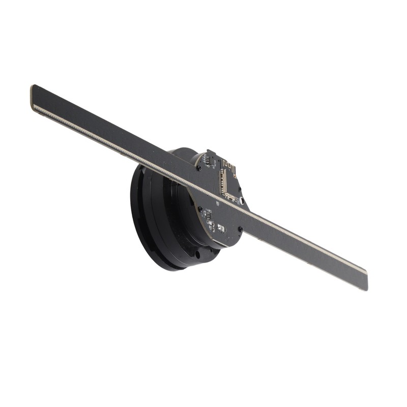 3D Hologram Fan 224 LED Light Beads High Resolution 3D