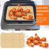 200-Piece Air Fryer Papers – Non-Stick Disposable Rectangular Parchment Paper