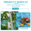 CPJJ 5 Sheets Atlantic Ocean Water Effect Wavy Stream Model