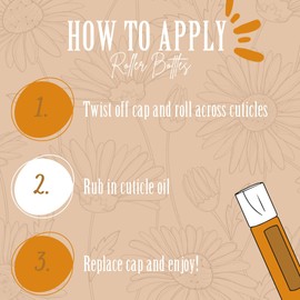 Classy Cuticles Classy Cuticles | Hand Blended Cuticle Oil | Vegan, Cruelty-Free, & Hydrating | Vitamin E, Jojoba, and Argan Oil | 5 mL Roller Bottle | Pumpkin Pie Scent | Pack of 3