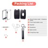 SHANGHONG for LAND ROVER Key Fob Cover with Keychain, Genuine