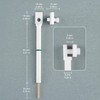 stonylab PTFE Titanium Electrode Holder with 10 x 15 mm
